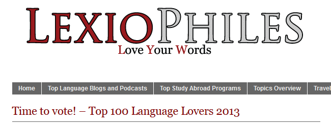 2013 Bab.la Language Lovers Competition post image